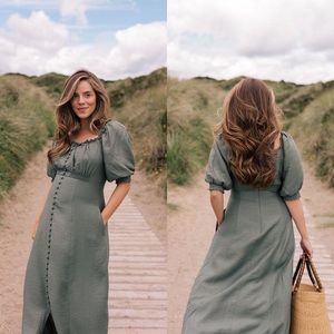 Joanna Sage Green Dress